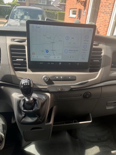 Cabine met navigatie